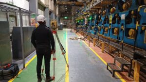 Comisión en campo para obras de ingeniería y mantenimientos mecánicos.